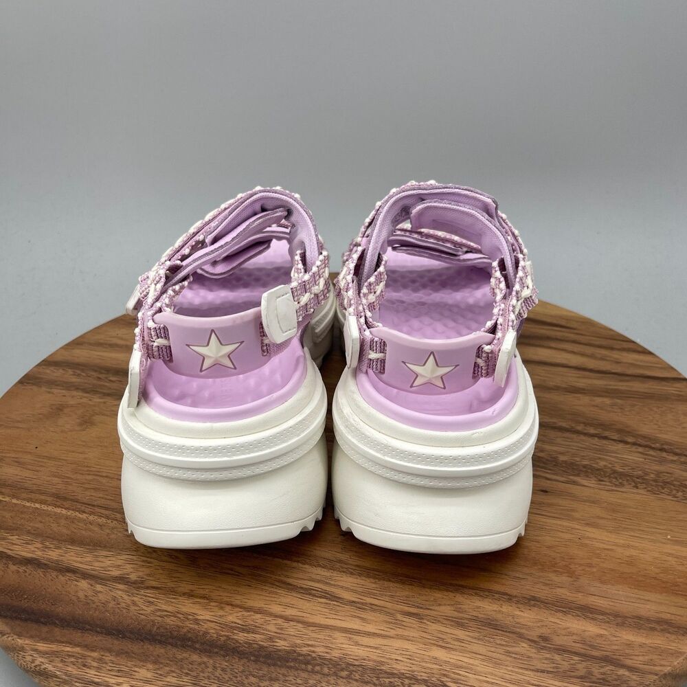 Converse Run Star Utility CX Sandals Womens Size 10 Purple Chunky Platform Shoes - Picture 4 of 9